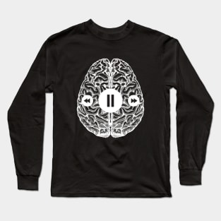 Brain Stop Psychology ADHD PTSD by Tobe Fonseca Long Sleeve T-Shirt